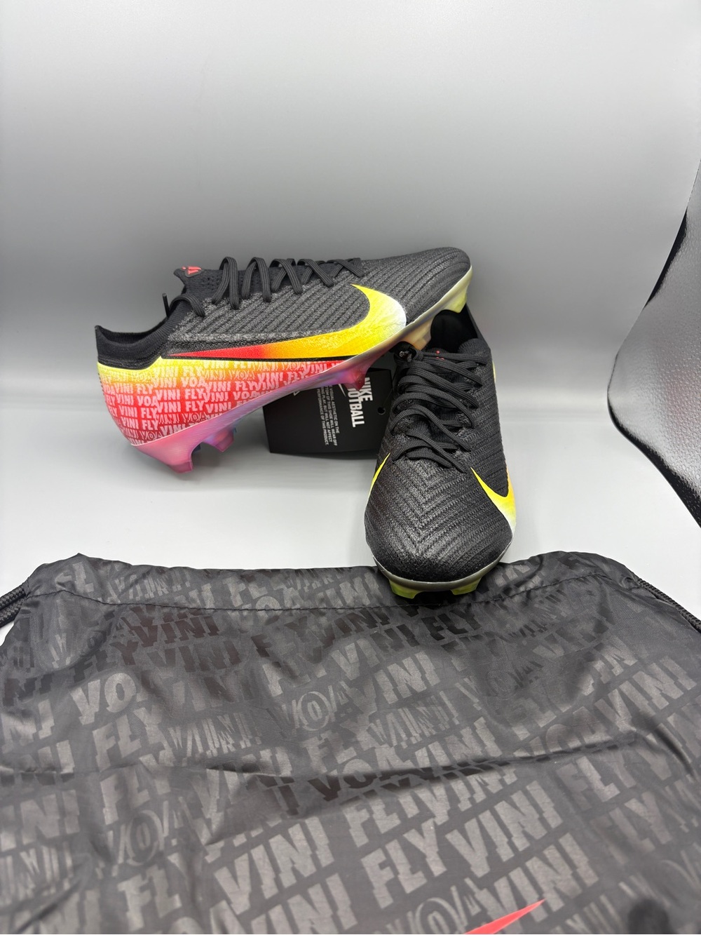Size 6.5 - Nike Vini Jr. x Zoom Mercurial Vapor 16 Elite FG Vini Fly, Vini Voa
